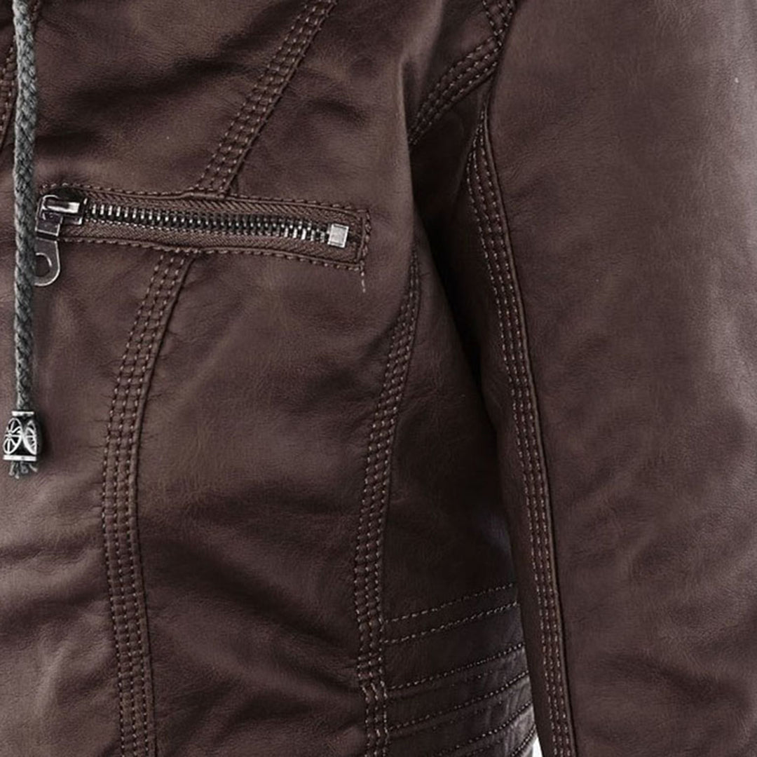 Laurina™ | Chaqueta de piel robusta y elegante