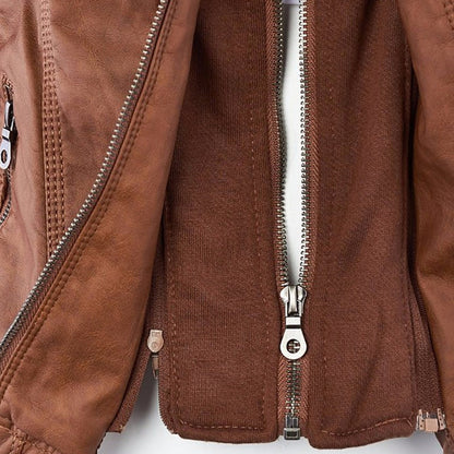 Laurina™ | Chaqueta de piel robusta y elegante
