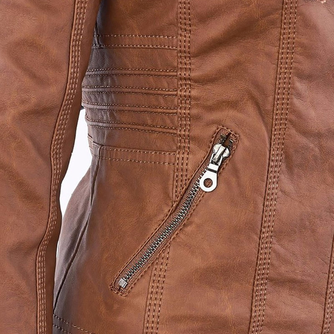 Laurina™ | Chaqueta de piel robusta y elegante