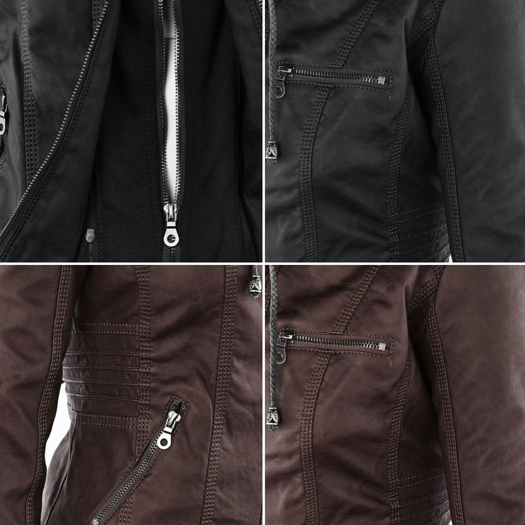 Laurina™ | Chaqueta de piel robusta y elegante