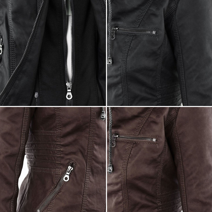Laurina™ | Chaqueta de piel robusta y elegante