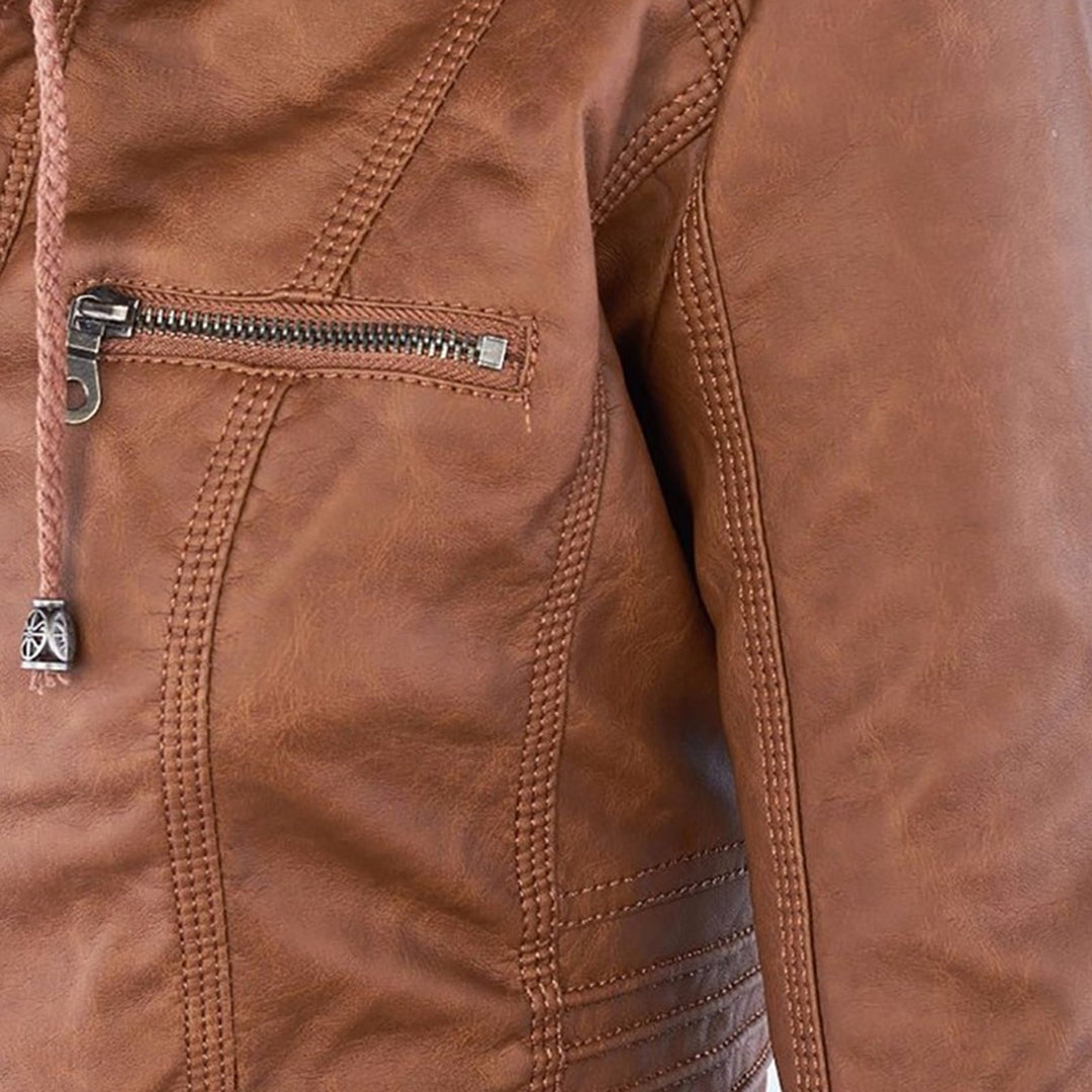 Laurina™ | Chaqueta de piel robusta y elegante