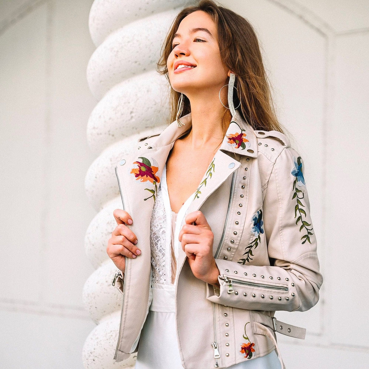 Thee - Abrigo Floral Retro Chic