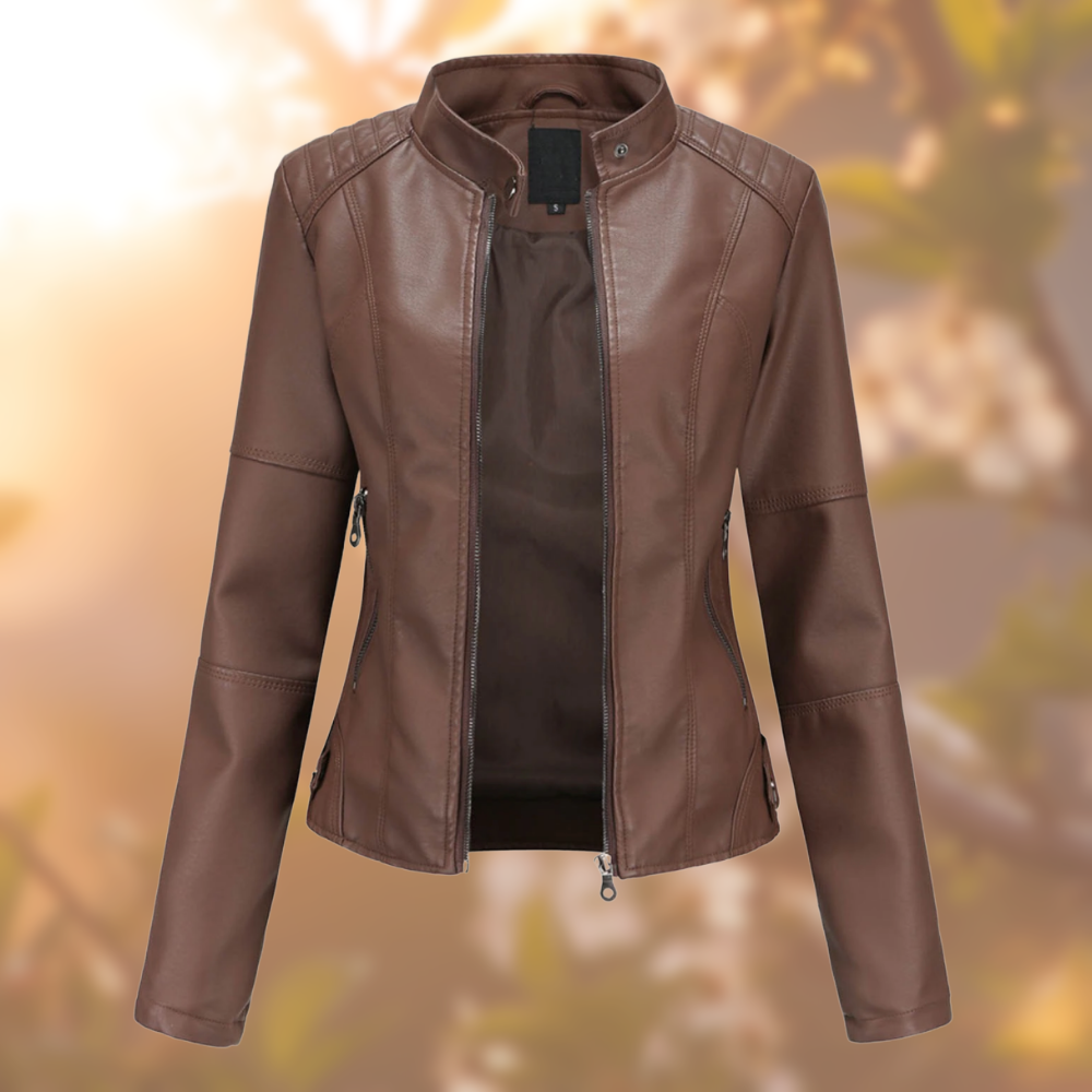 Gordana - Chaqueta de Cuero Elegante