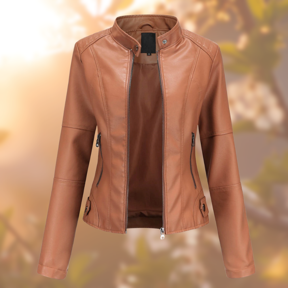 Gordana - Chaqueta de Cuero Elegante