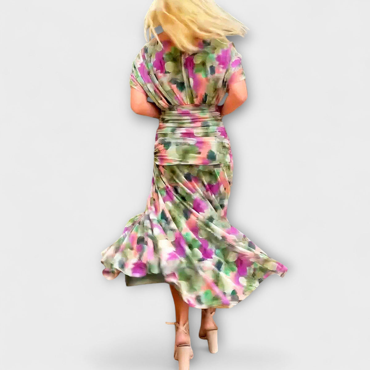 Aurora - Vestido maxi con escote en V