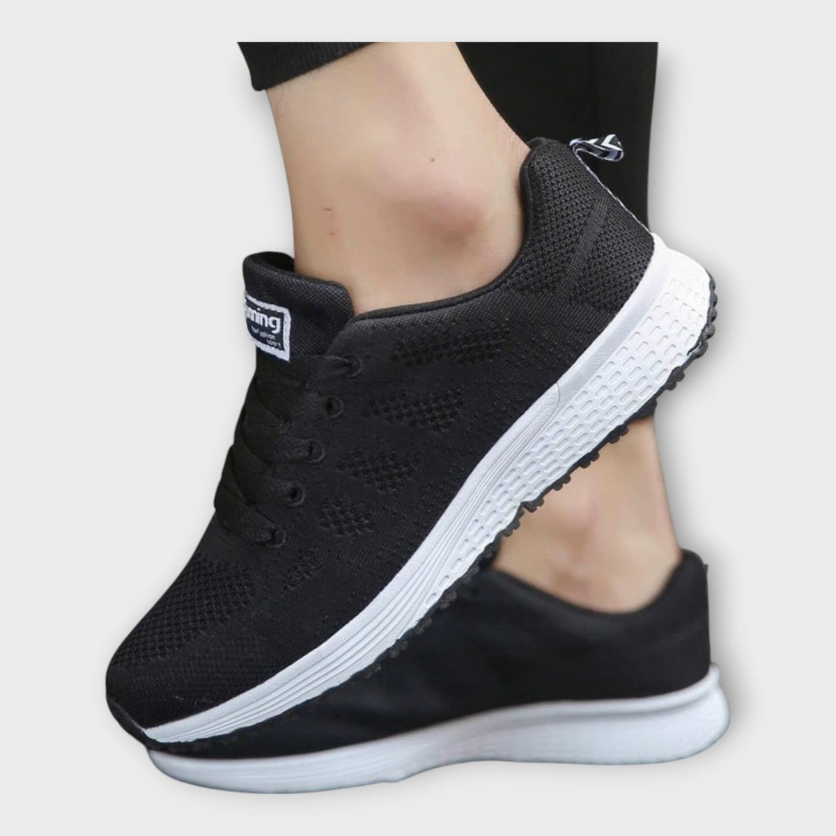 Zapatillas deportivas de malla con suela antideslizante