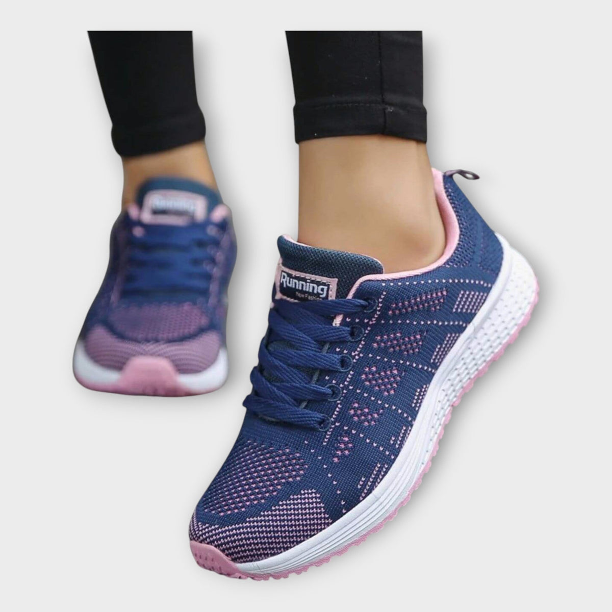 Zapatillas deportivas de malla con suela antideslizante