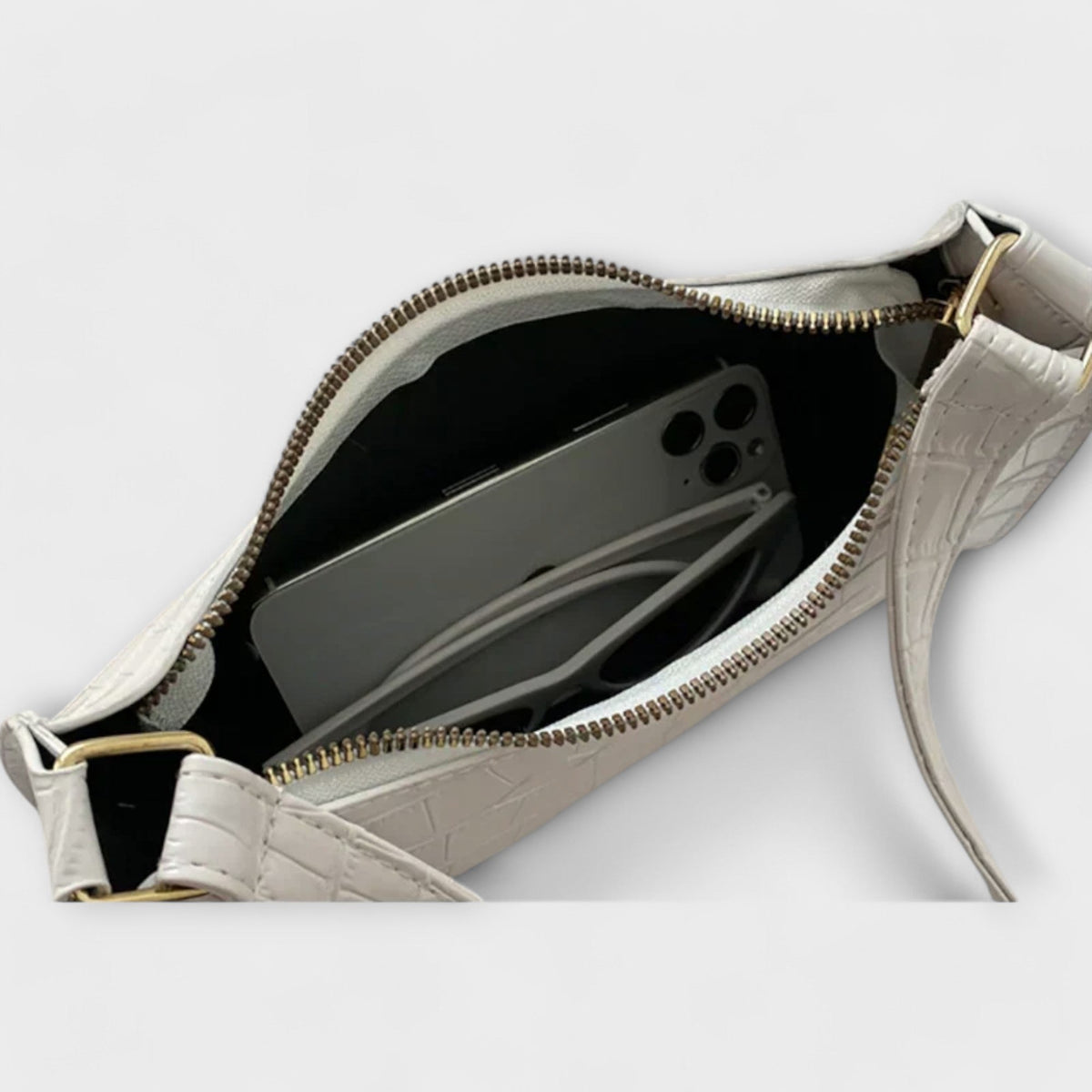 Véronique | Bolsa de Cuero Brillante