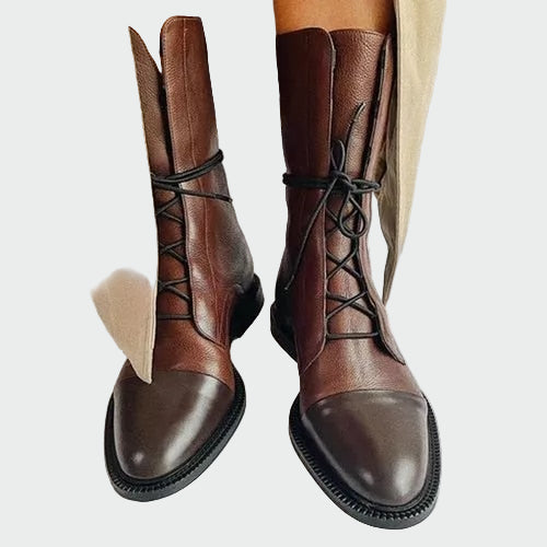 Zapatos ortopédicos de cuero
