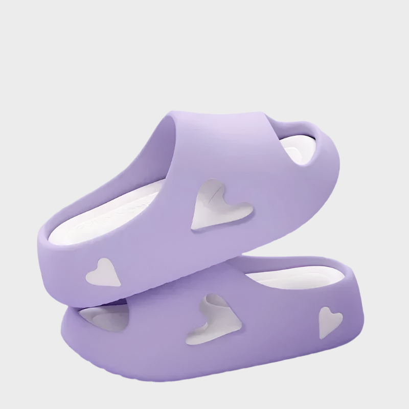 Pantuflas en Forma de Corazón