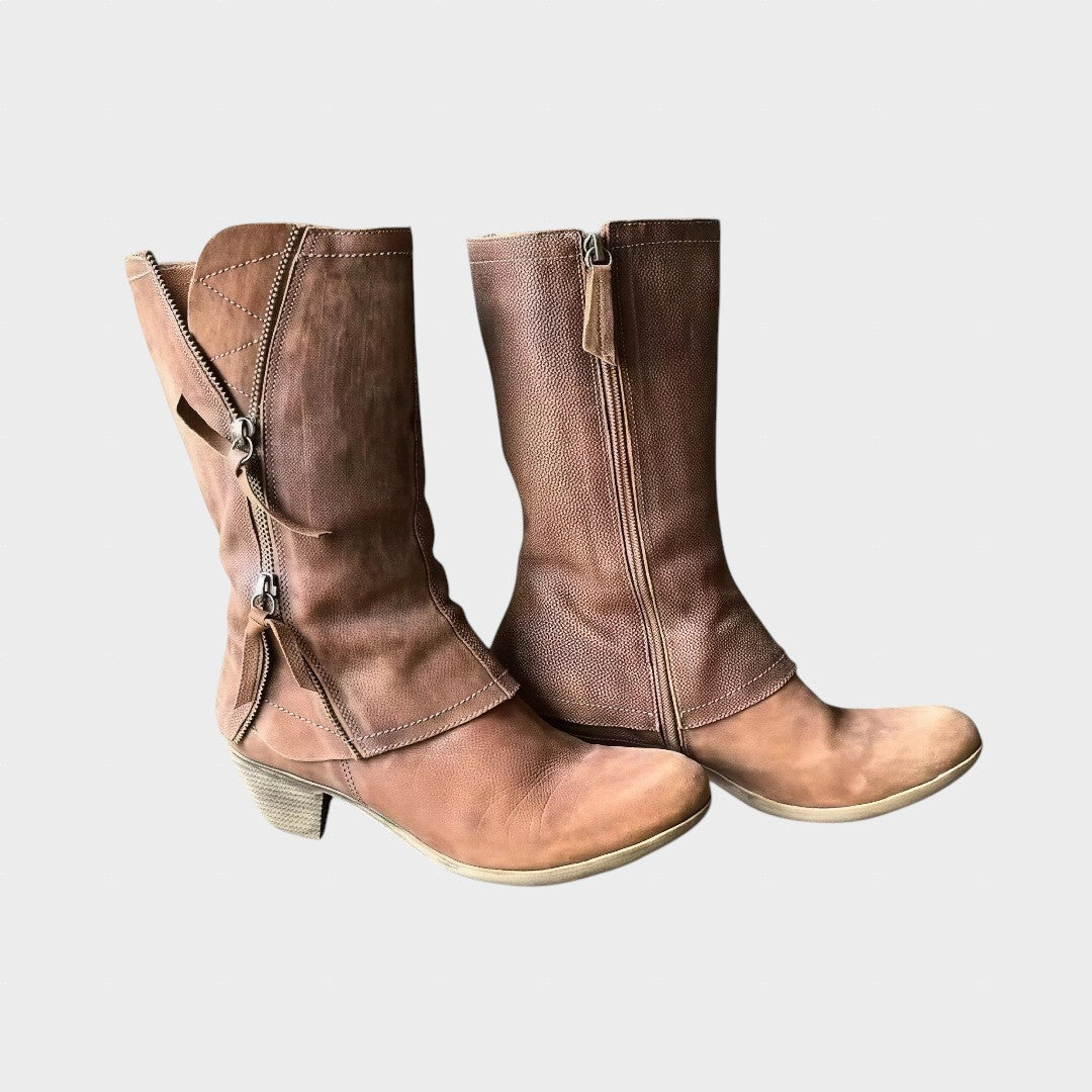 Alma – Botas vintage a media pantorrilla