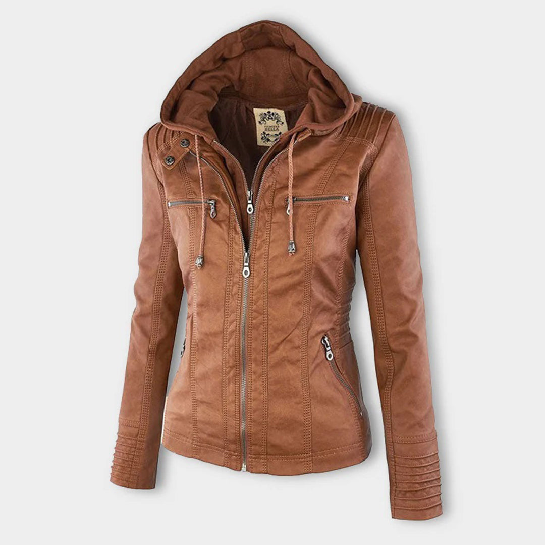 Laurina™ | Chaqueta de piel robusta y elegante