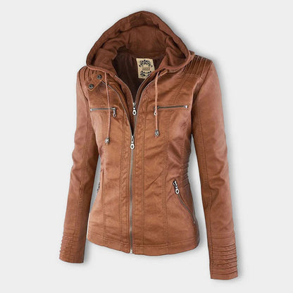 Laurina™ | Chaqueta de piel robusta y elegante