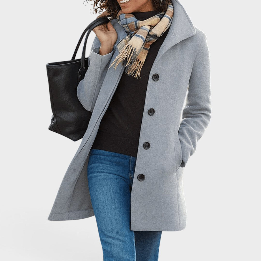 Amanda™ | Trench Doble Botonadura