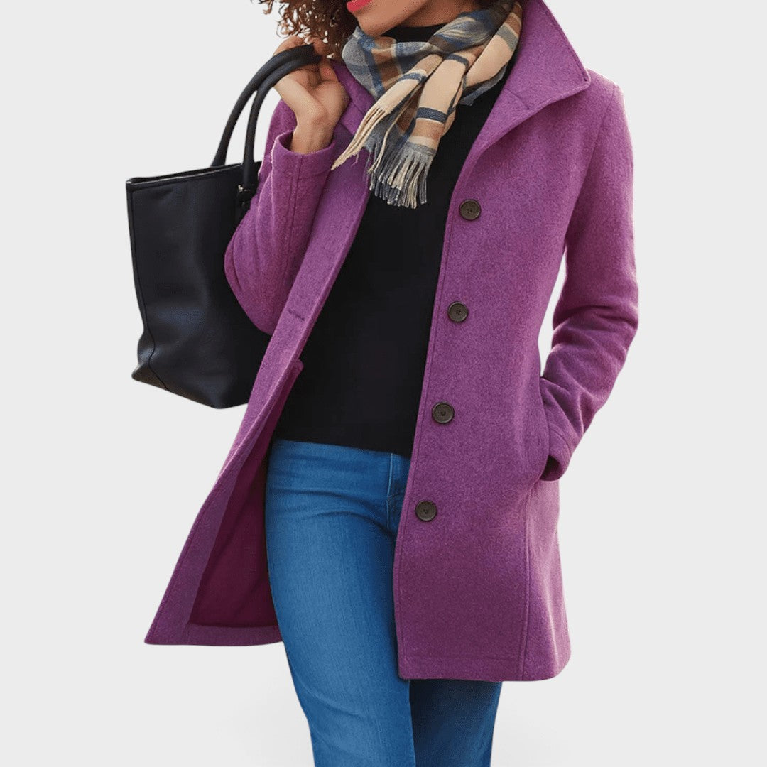 Amanda™ | Trench Doble Botonadura