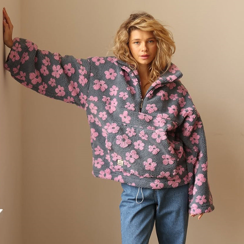 Iris™ | Suéter Floral con Forro Polar