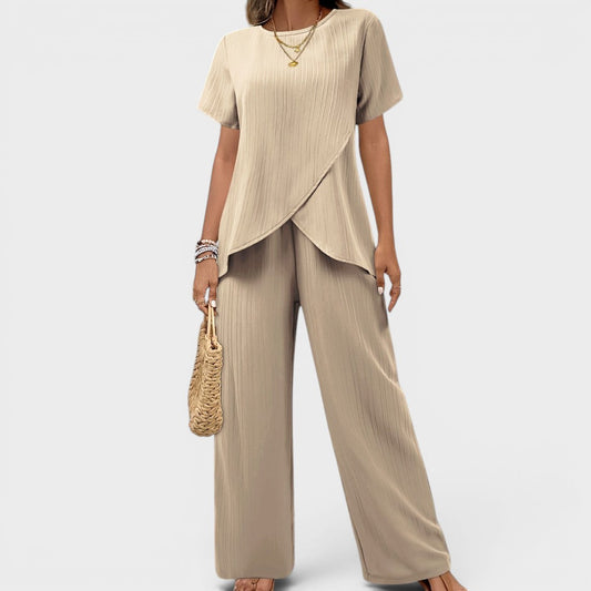 Coralie | Conjunto elegante de dos piezas