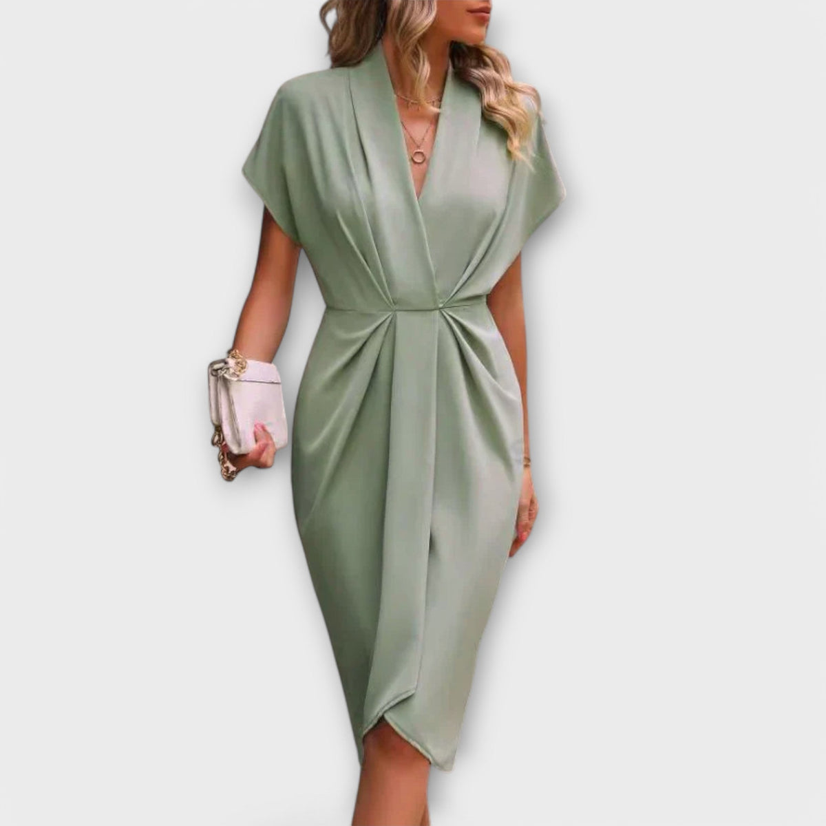 Serena - Vestido Midi Cruzado