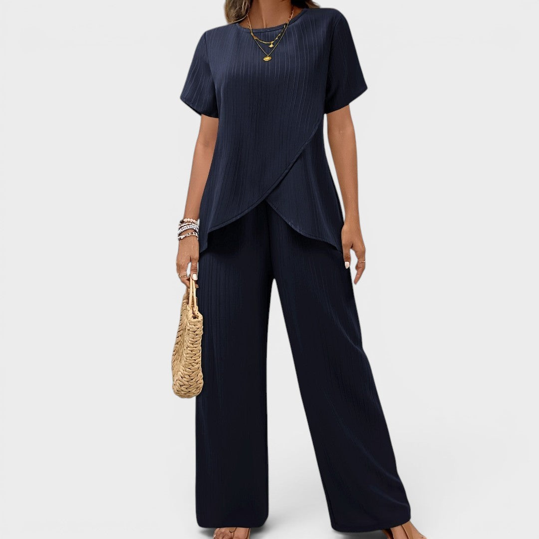 Coralie | Conjunto elegante de dos piezas