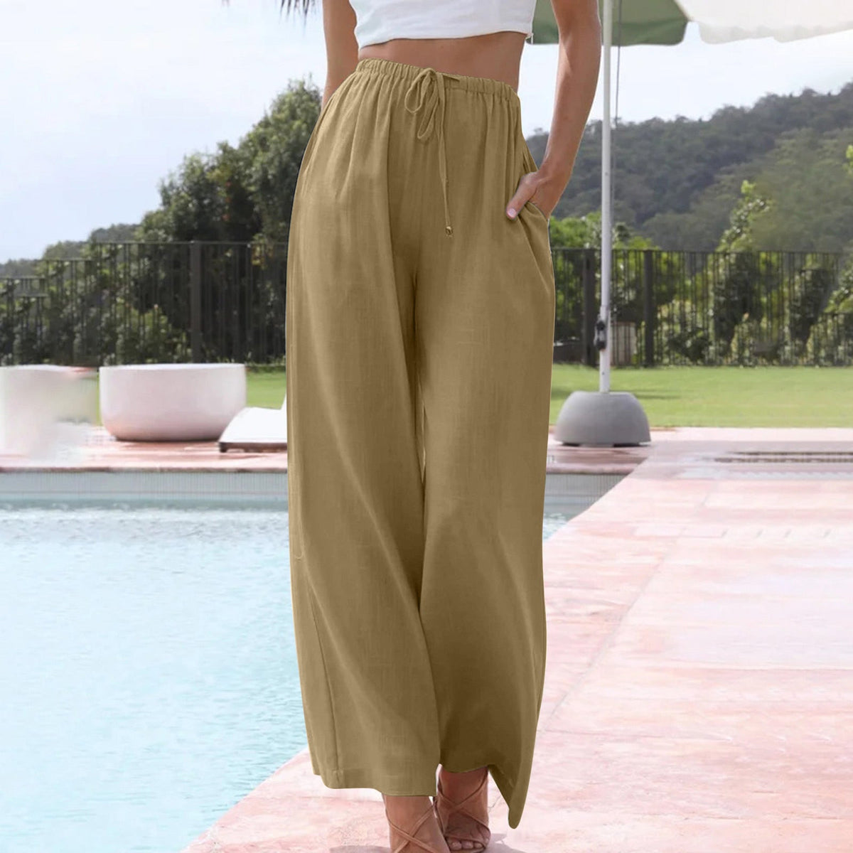 Vivian - Pantalones de Verano Elegantes