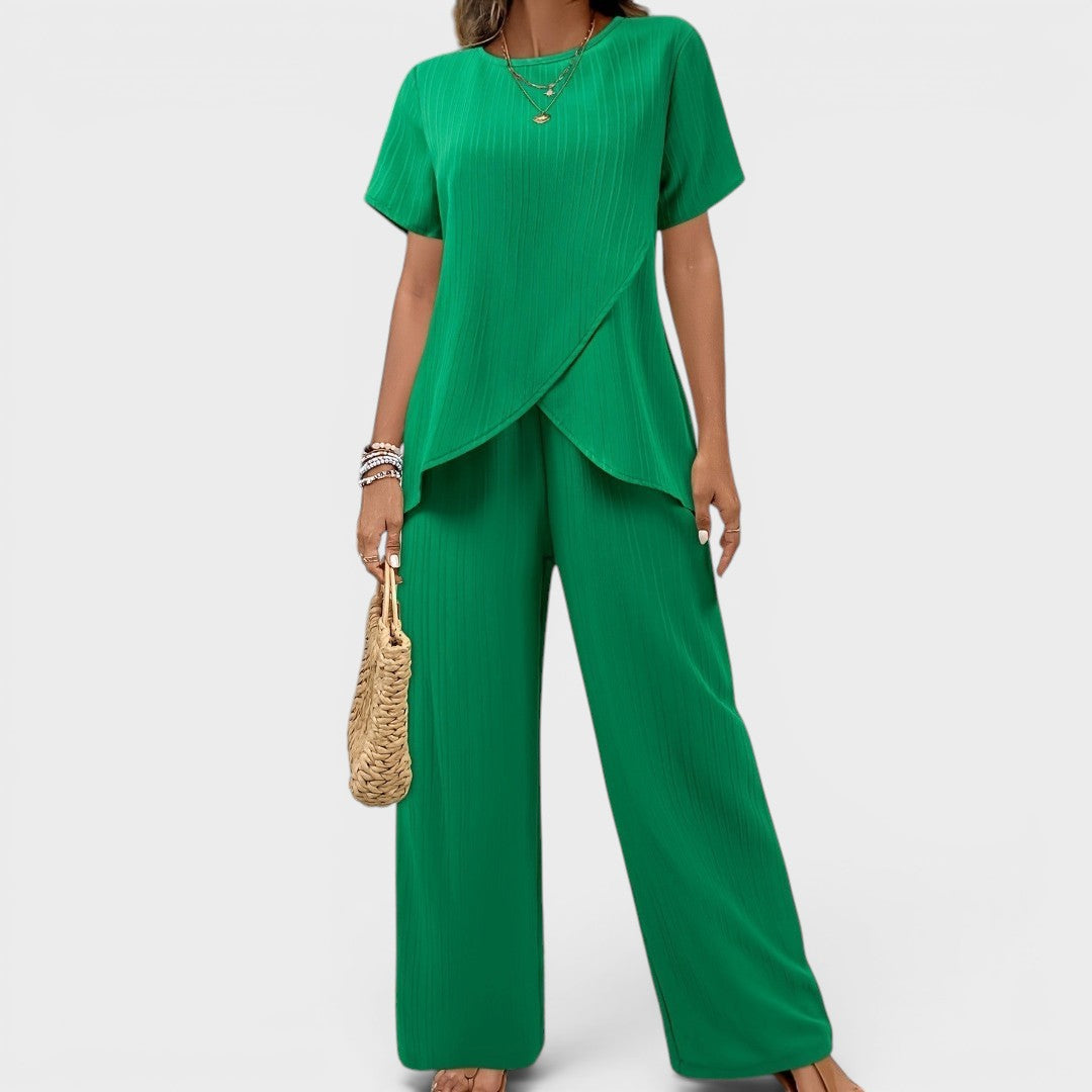 Coralie | Conjunto elegante de dos piezas