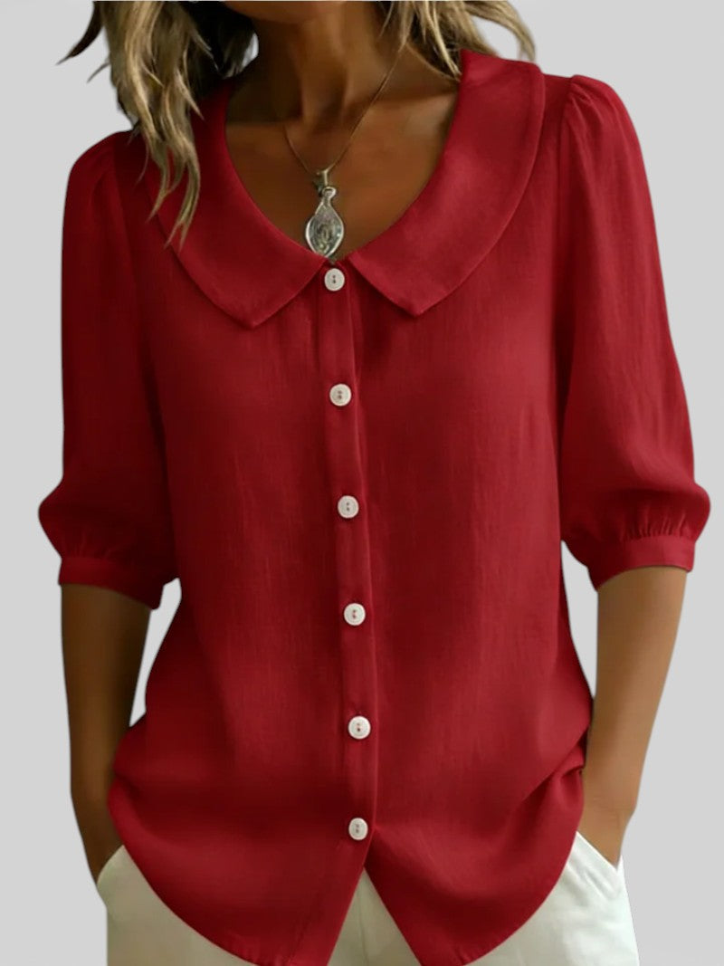 Vesna | Blusa suave con botones