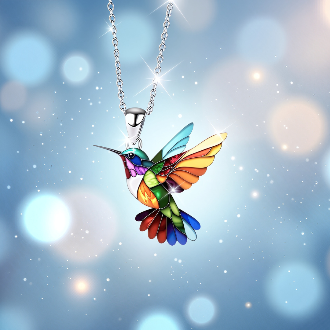 Clara™ | Elegante Colgante de Colibrí