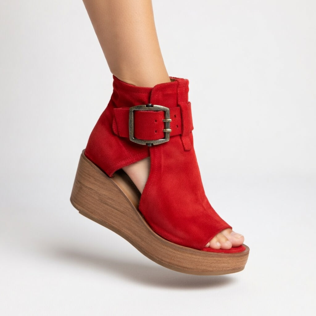 Camille™ | Botines elegantes abiertos