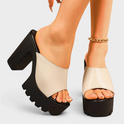 Lucienne | Sandalias con plataforma cómodas