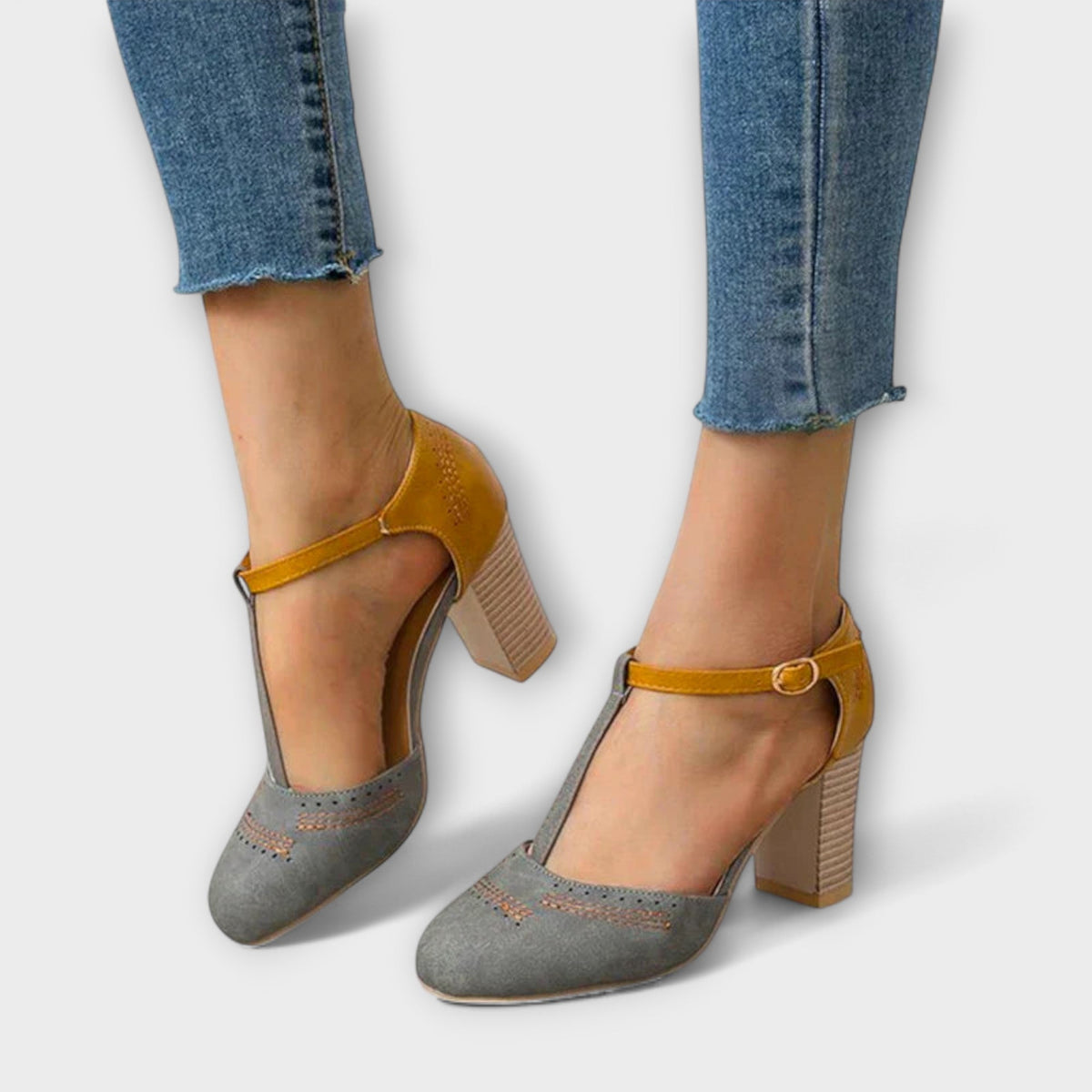 Viktorie Eleganti Zapatos Ortopédicos Confortables con Memoria