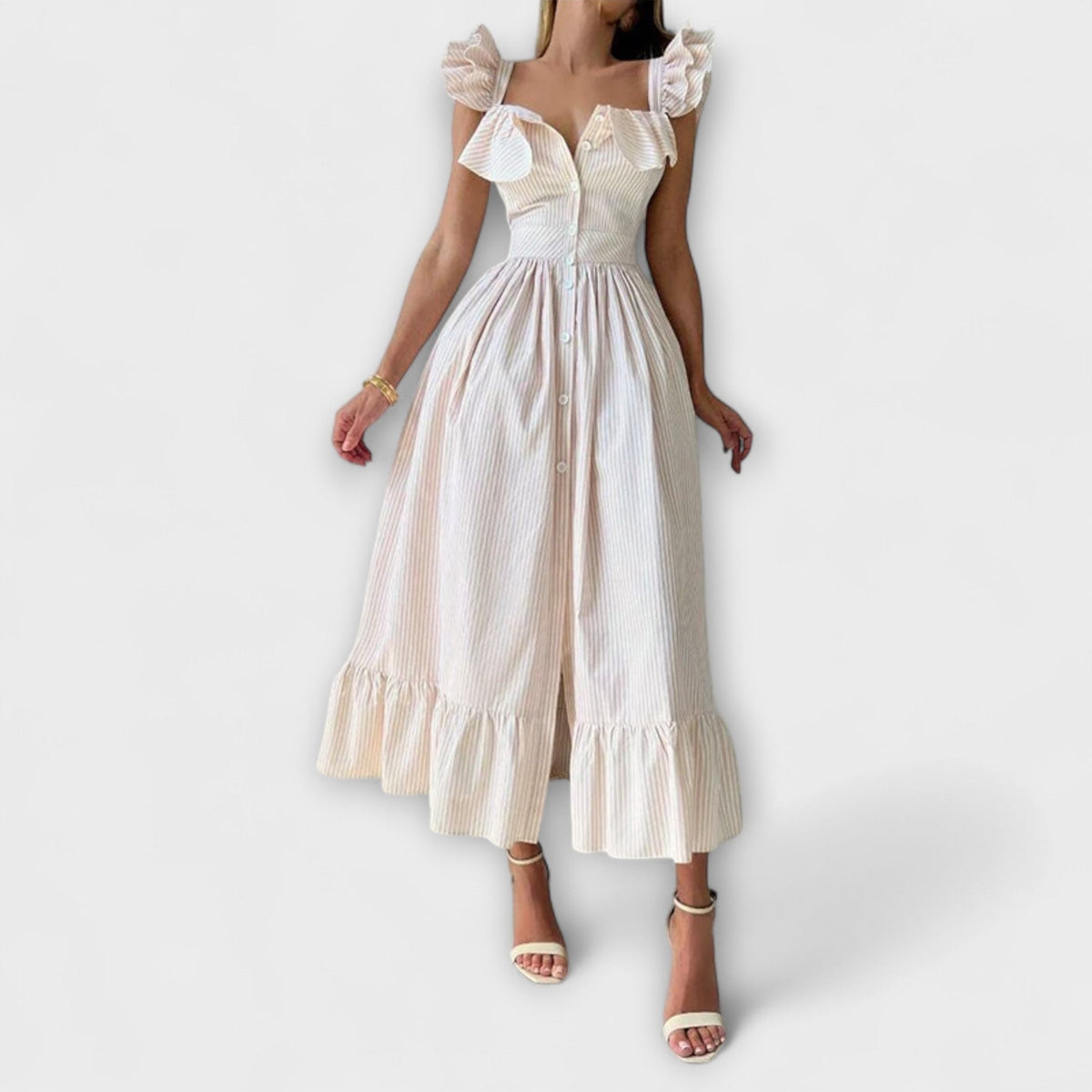 Lia - Vestido con volantes