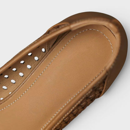 Patrizia | Tacones de Cuero Trenzado