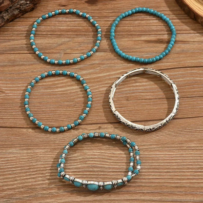 Verónica™ | Set de Pulseras con Cuentas
