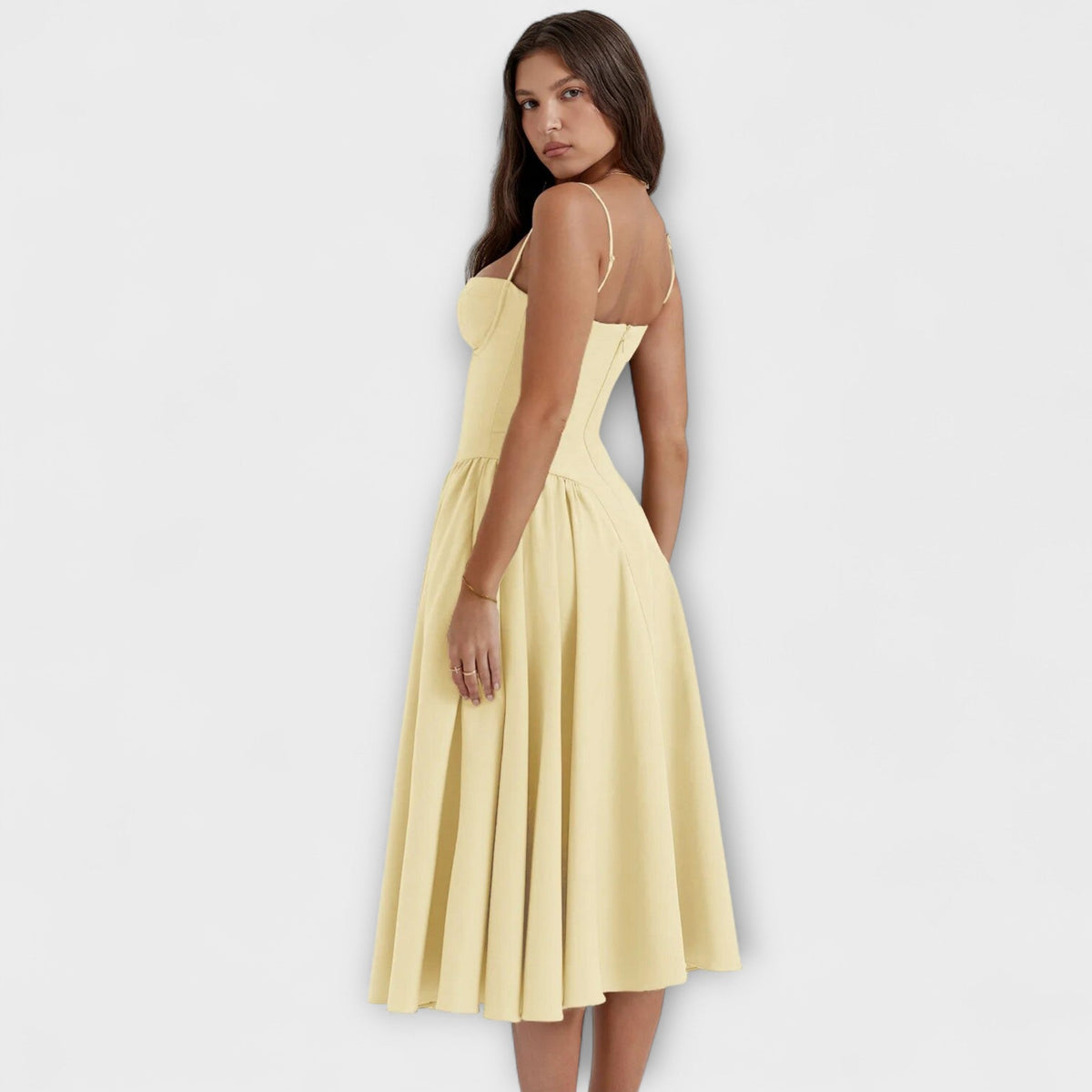 Rosalie - Vestido corsé elegante sin mangas