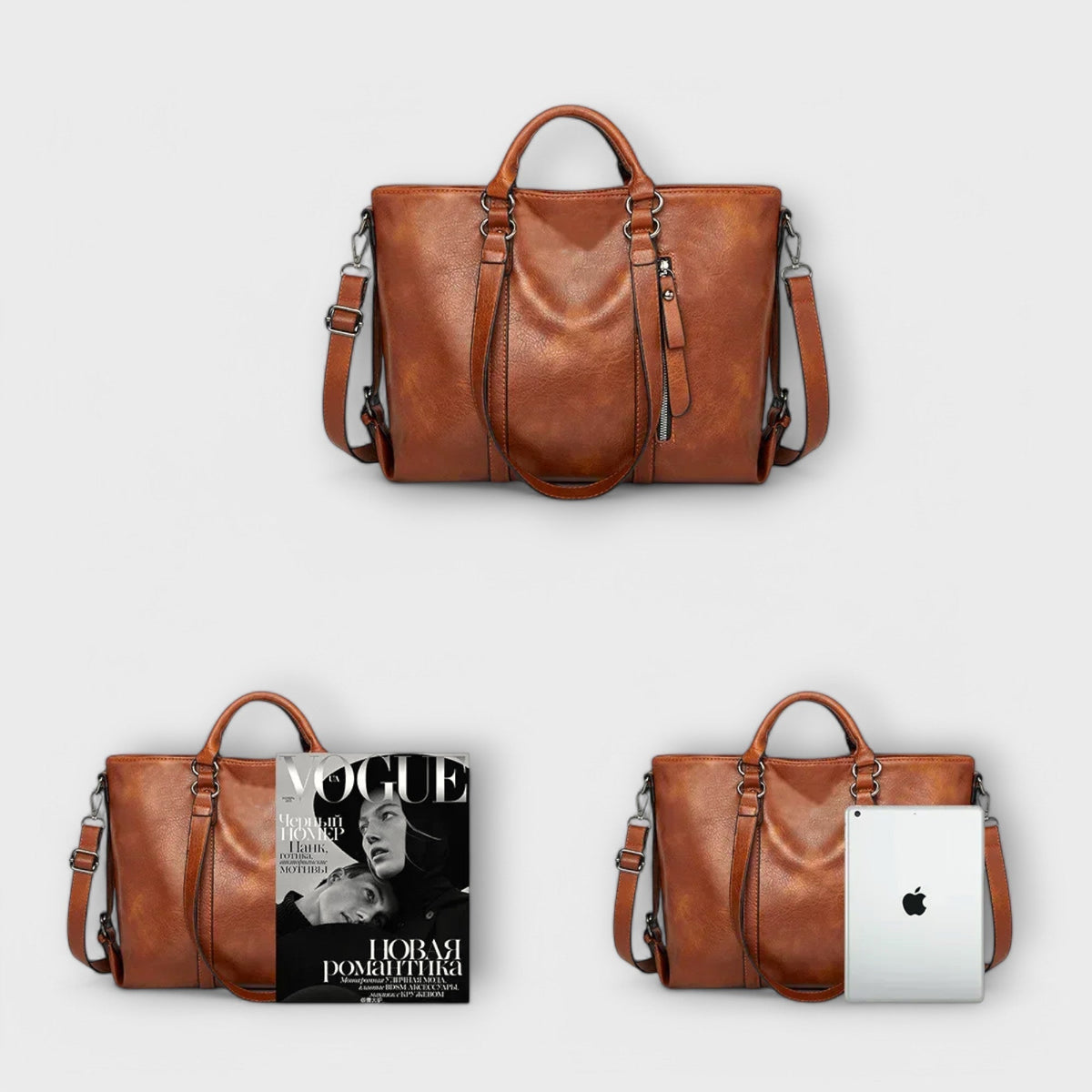 Inès | Bolso Grande de Cuero
