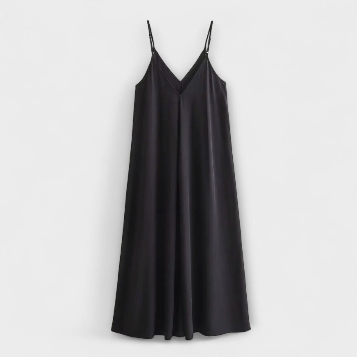 Vestido maxi con tirantes