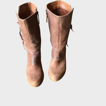 Alma – Botas vintage a media pantorrilla