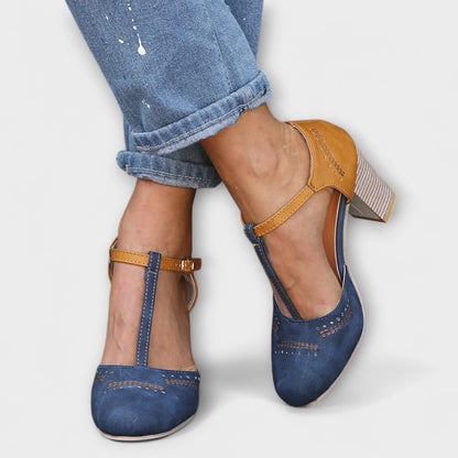 Viktorie Eleganti Zapatos Ortopédicos Confortables con Memoria