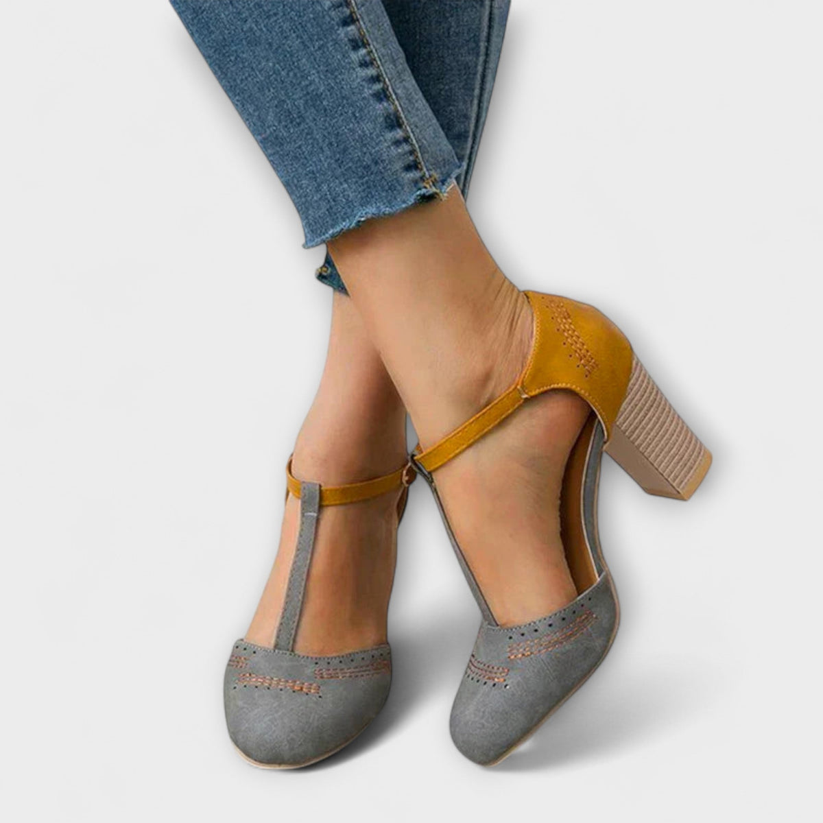 Viktorie Eleganti Zapatos Ortopédicos Confortables con Memoria