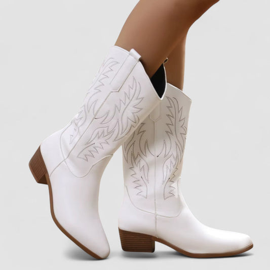 Fernanda™ | Botas Vaqueras Bordadas
