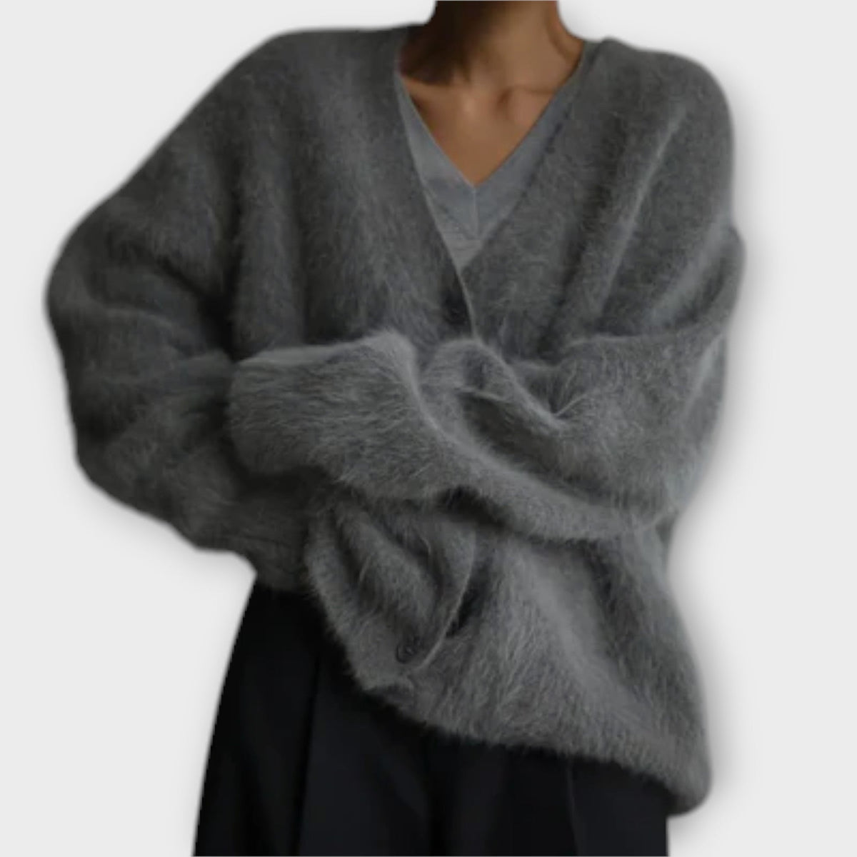 Delia™ | Cárdigan de Felpa