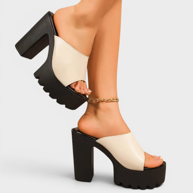 Lucienne | Sandalias con plataforma cómodas