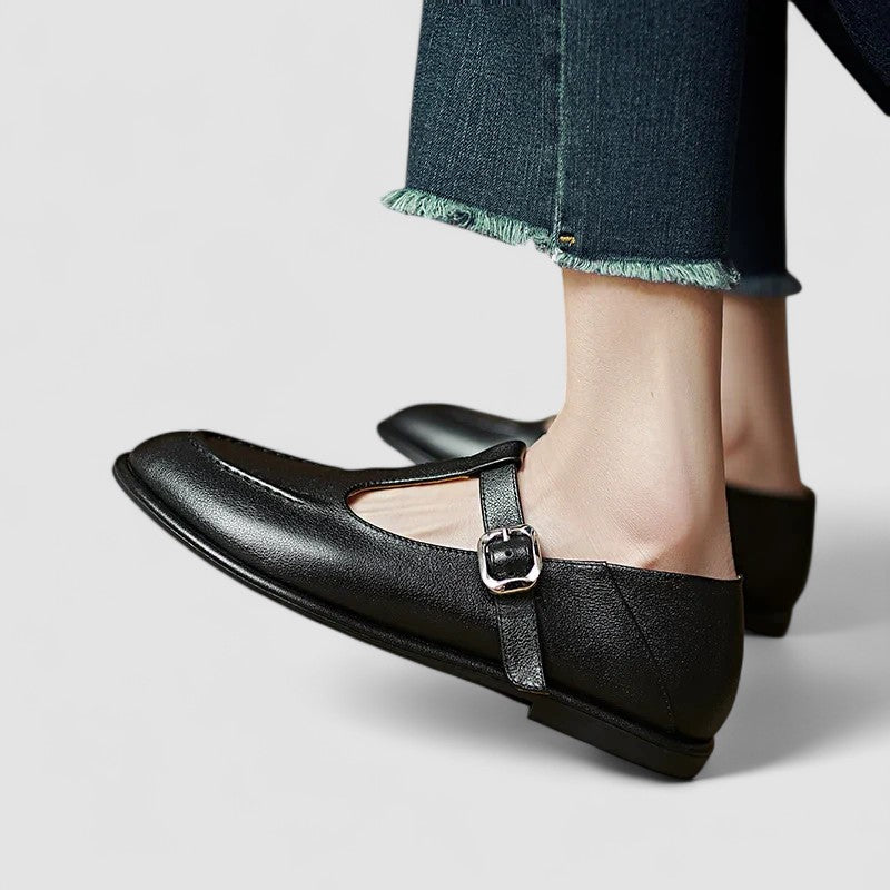 Ana | Zapatos ortopédicos Mary Jane con tacón bajo