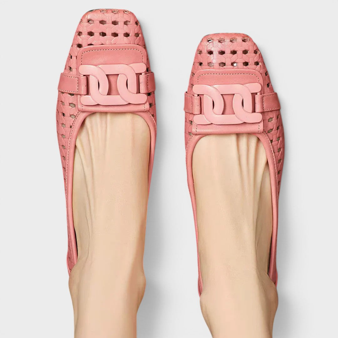 Patrizia | Tacones de Cuero Trenzado