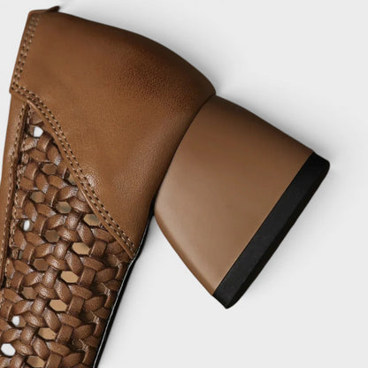 Patrizia | Tacones de Cuero Trenzado