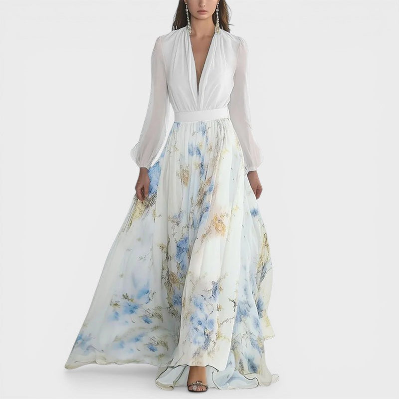 Petra | Vestido maxi floral