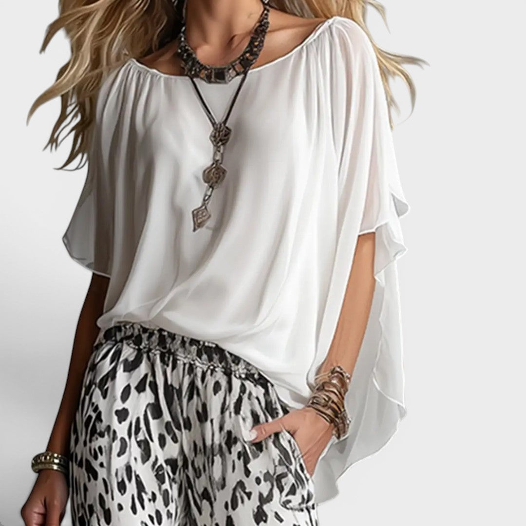 Simone | Conjunto fluido estampado