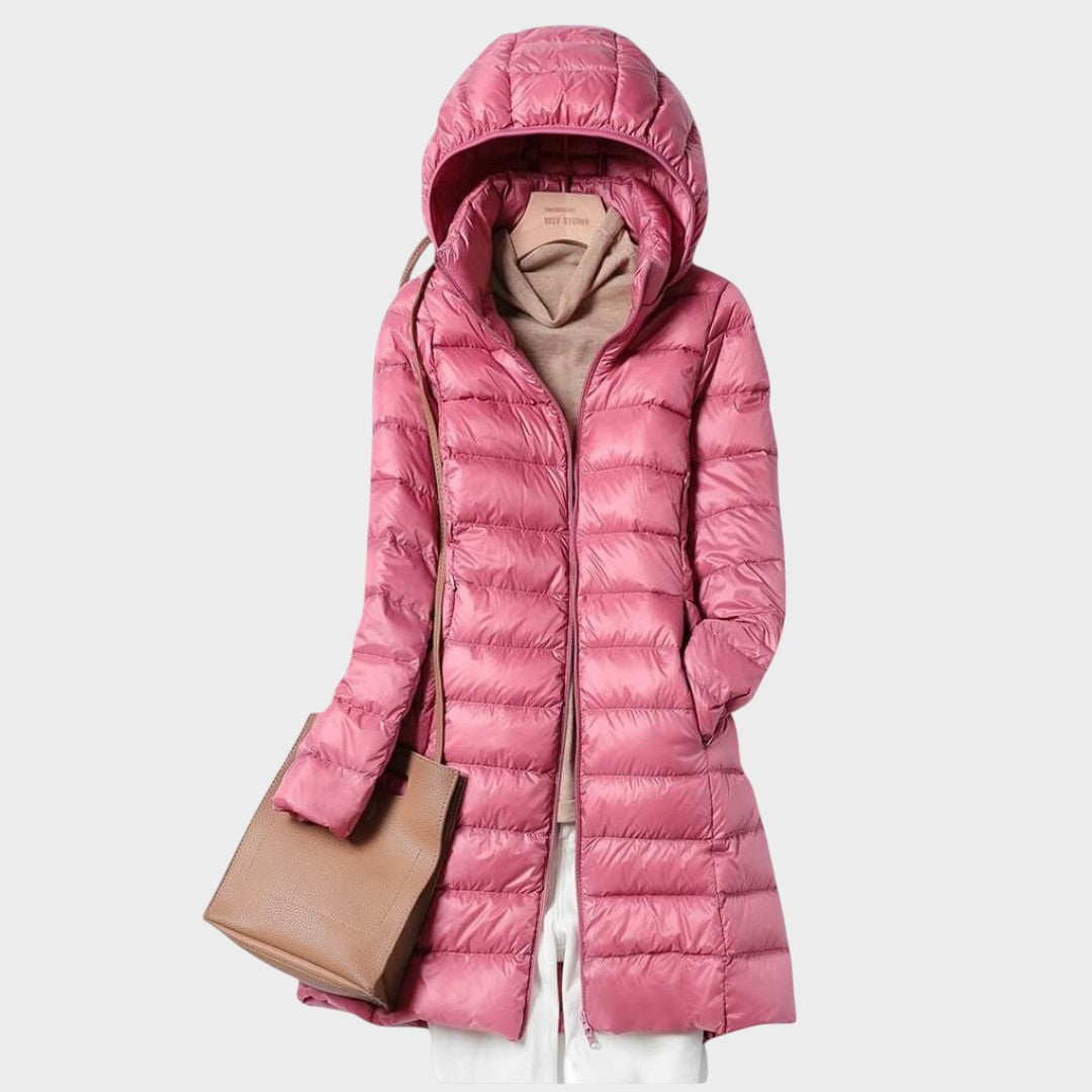Ivana - Chaqueta de Pluma Chic y Cálida