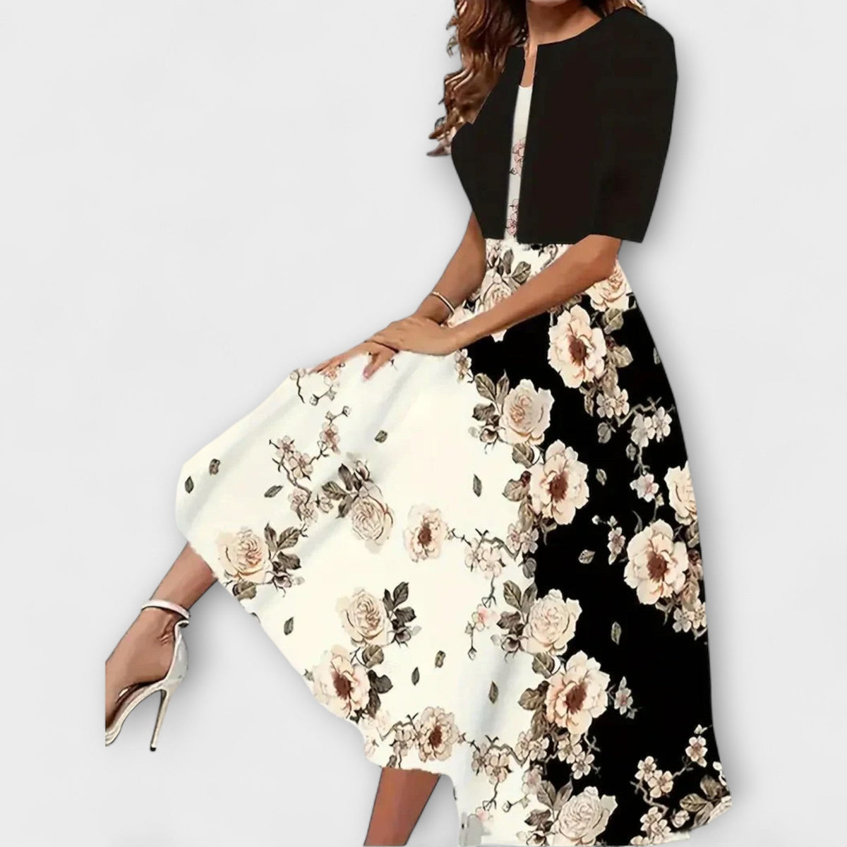 Vestidos midi para mujeres con blazer